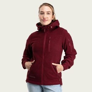 BÆRSkin Tactical Hoodie 4.0 Burgundy Women’s SZ Large NWT